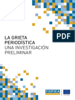 La Grieta Periodística Una Investigación Preliminar