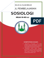 Sosiologi Xi KD 3.2