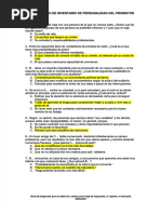 Cuestionario de Actitudes para Empleo | PDF | Cuestionario