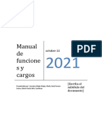 Manual de Funciones y Cargos