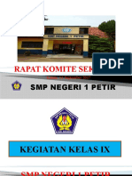 Rapat Komite Sekolah Kegiatan Kelas 9