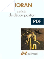 Emil Cioran - Précis de Décomposition