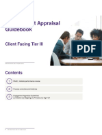Engagement Appraisal Guidebook: Client Facing Tier III