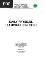 Burn - Daily Physical Assessment