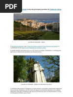 A Avenida Da Liberdade - Lisboa