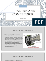 Axial Fan and Compressor