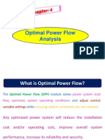 Optimal Power Flow Analysis