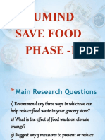 Phase II - Save Food