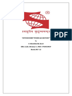 Internship Webinar Report 2021