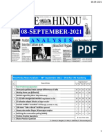08-SEPTEMBER-2021: The Hindu News Analysis - 08 September 2021 - Shankar IAS Academy