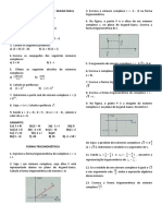 Lista 8 Números Complexos