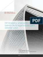 HR Analytics Analizando El Talento de La Organización para Obtener Valor