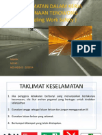 Jsa Tunneling Work Safety