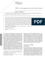 Genetic Variation in XRCC1, Sun Exposure, and Risk of Skin Cancer