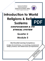 Introduction To World Religions & Belief Systems: Quarter 2