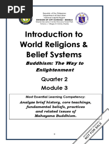 Introduction To World Religions & Belief Systems: Quarter 2