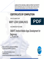 Mary Jean Sumalinog: SMART Android Mobile Apps Development For Beginners