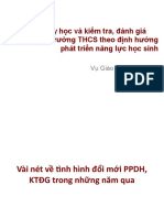 Đổi Mới Dạy Học Và Kiểm Tra, Đánh Giá Ở Trường THCS Theo Định Hướng Phát Triển Năng Lực Học Sinh