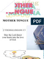 G1 Mother Tongue L3