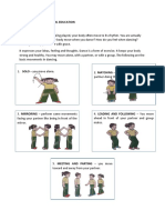 Locomotor and Non Locomotor Worksheet 1 | PDF | Animal Locomotion