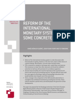 Reform of The International Monetary System