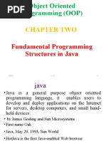 Chapter Two: Fundamental Programming Structures in Java