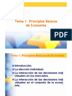 Principios Básicos de La Economia