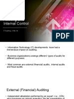 Auditing and Internal Control: IT Auditing, J.Hall, 4e