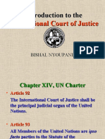 Introduction to the International Court of Justice