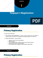 Taxpayer Registration