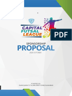Capital Futsal League Proposal