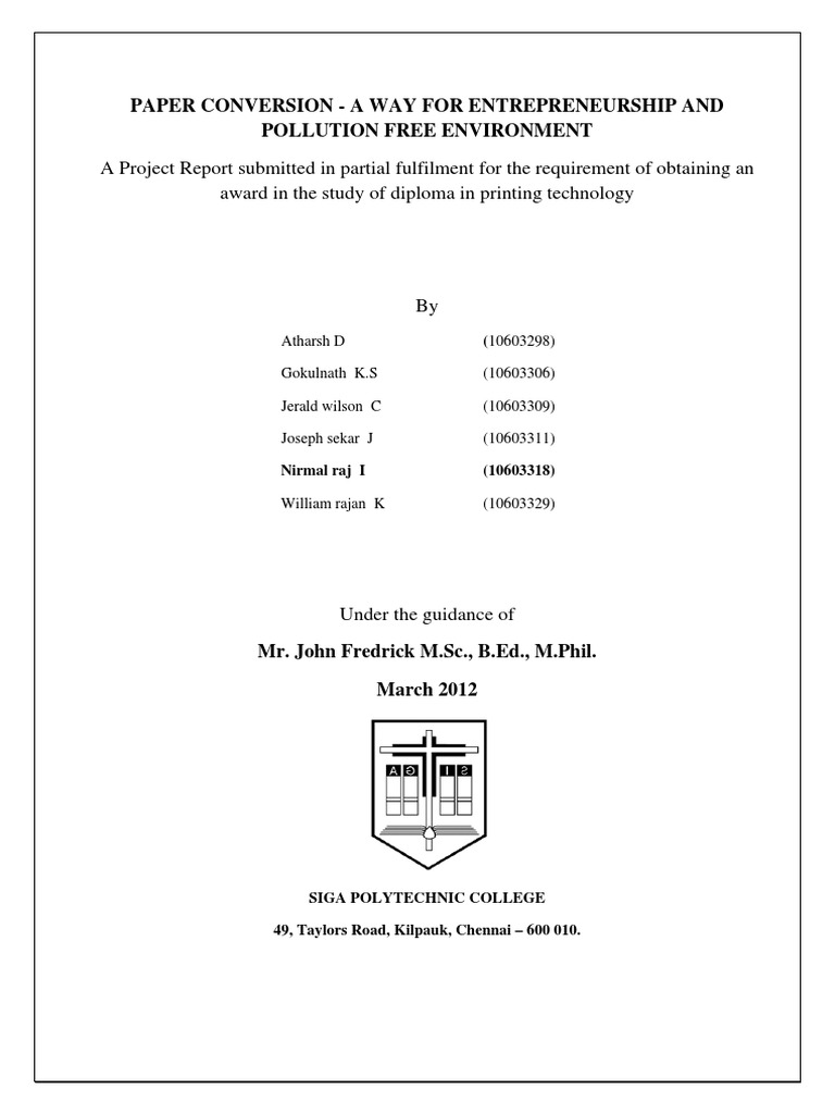 Pneumatic Paper Cup Making Machine Final Report PDF