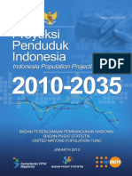 Proyeksi Penduduk Indonesia 2010-2035