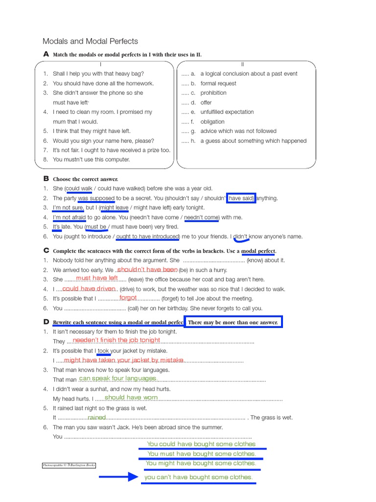 Modal Perfect | PDF | Linguistics