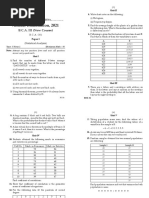 Annual Examination, 2021: B.C.A. III (New Course)