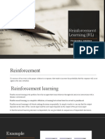 Reinforcement Learning (RL) : Poornima Ghodke Be It