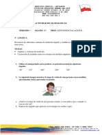 Actividad de Matemáticas 10-01. 2022