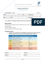 Identificação de minerais