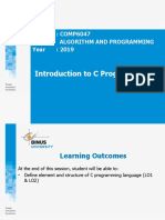 Introduction To C Programming II