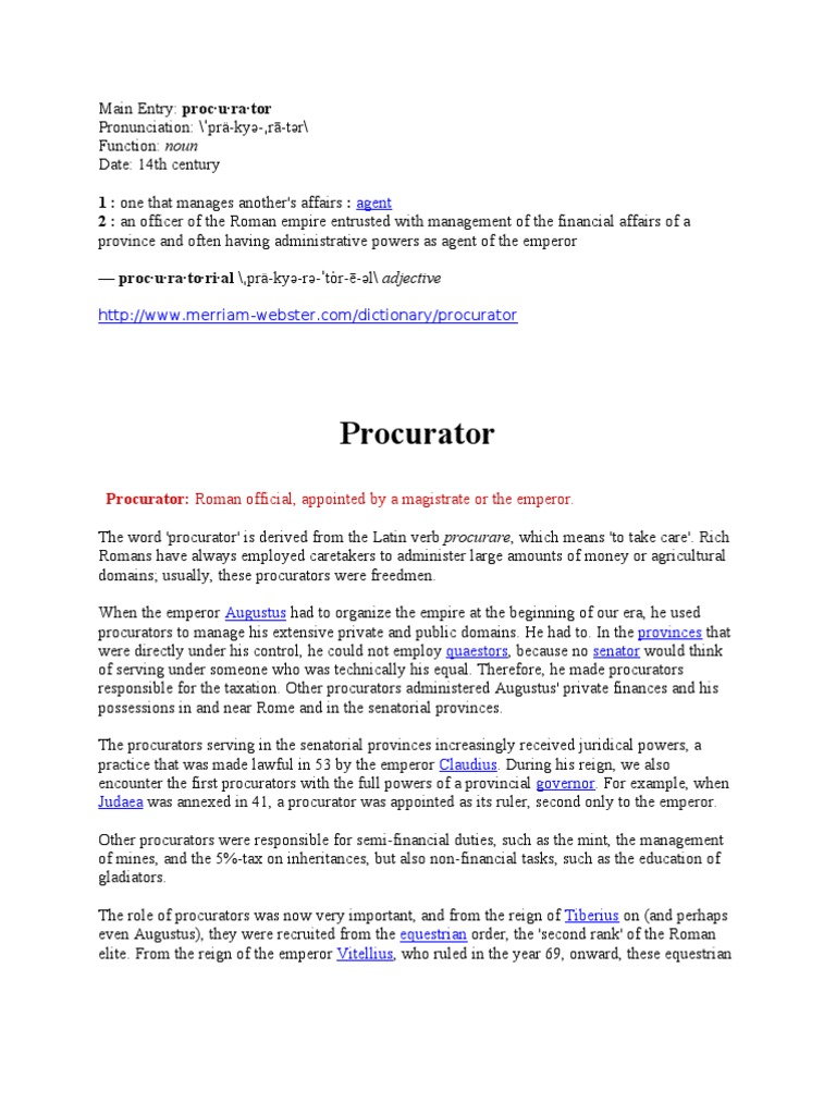 Roman Procurator Quirinius Oversaw Census of Jesus' Birth PDF Herod