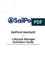 Sailpoint Identityiq Lifecycle Manager Activation Guide