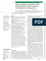 Do Smartphone Applications and Activity Trackers Increase Physical Activity in Adults? Systematic Review, Meta-Analysis and Metaregression