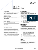 MDCIC Spare Part Kit For F1-F4/F10-F13 Enclosure Sizes: Warning