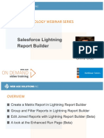 Salesforce Lightning Reports