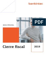 2019 Cierre Fiscal 2019