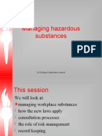 Managing Hazardous Substances: Oil Drilling & Exploration Limited