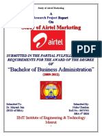Study of Airtel Marketing Strategy