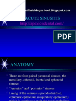 Acute Sinusitis