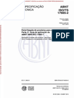 PDF Abnt Iso Ts 17665 2 2013 Esterilizaao de Produtos para Saude Vapor DL