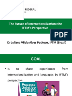 The Future of Internationalization at IFTM